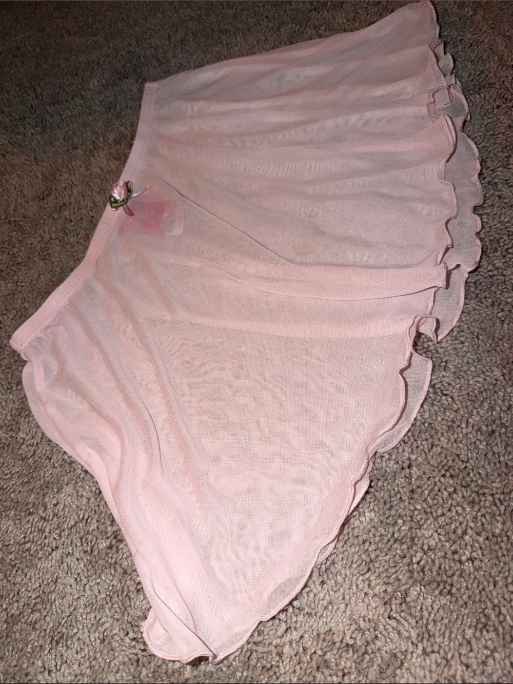 Future Star Capezio Sheer Pink Skirt